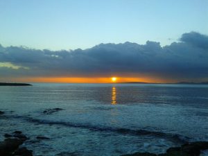 Atardecer en Cala Gamba (Mallorca)